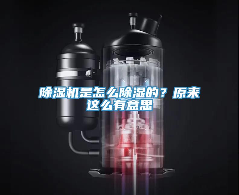 除濕機是怎么除濕的？原來這么有意思
