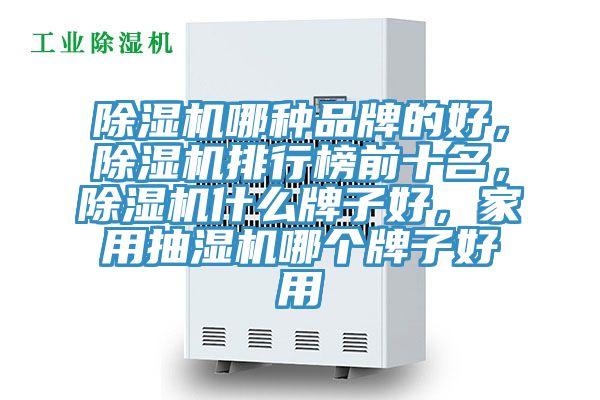 除濕機哪種品牌的好，除濕機排行榜前十名，除濕機什么牌子好，家用抽濕機哪個牌子好用