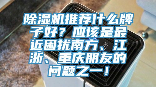 除濕機推薦什么牌子好？應該是最近困擾南方、江浙、重慶朋友的問題之一！