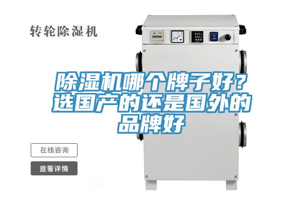 除濕機(jī)哪個(gè)牌子好？選國(guó)產(chǎn)的還是國(guó)外的品牌好